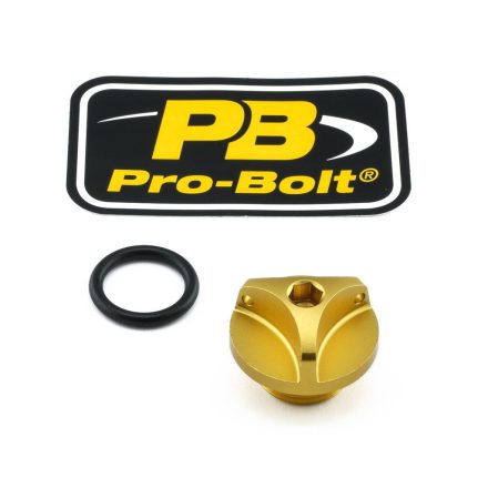 Pro Bolt Cap Oil Filler Alum Bmw Gold