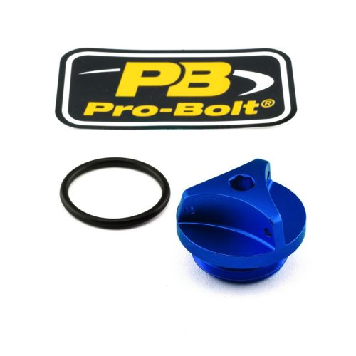 Pro Bolt Cap Oil Filler Alum Bmw Blue