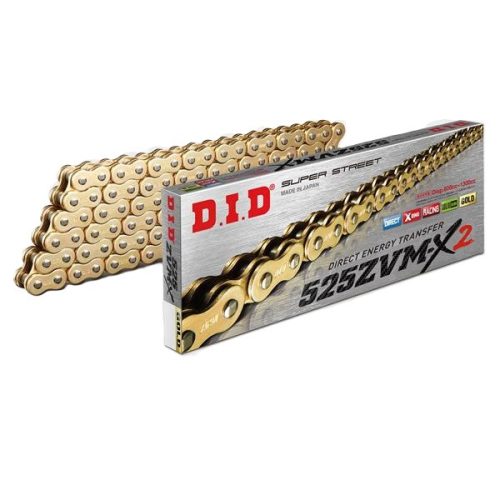 DID - Lant 525ZVM-X2 cu 100 zale - [Gold] X-Ring