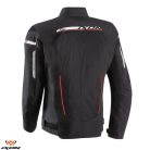 Geaca Ixon T-Rex MS negru/alb/rosu