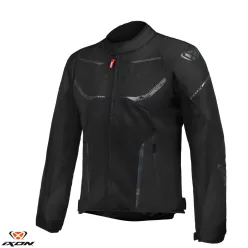   Geaca barbati Racing/Roadster Ixon vara Striker AIR WP MS negru