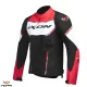 Geaca barbati Racing/Roadster Ixon vara Striker AIR WP MS negru/alb/rosu
