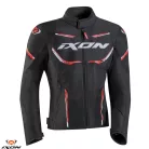 Geaca barbati Racing/Roadster Ixon vara Striker AIR WP MS negru/rosu/alb