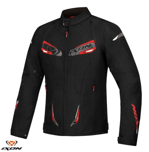 Geaca Ixon Caliber WP MS negru/alb/rosu