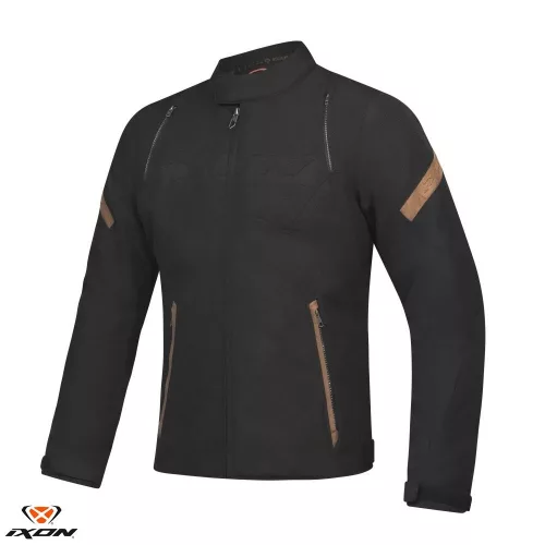 Geaca barbati Urban/Heritage Ixon mid-season Striker Retro WP MS negru/maro