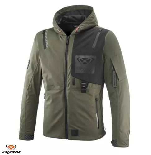 Geaca barbati Touring/Adventure/Urban Ixon Mid-Season M-Quarter MS khaki/negru