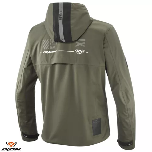 Geaca barbati Touring/Adventure/Urban Ixon Mid-Season M-Quarter MS khaki/negru