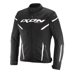   Geaca barbati Racing/Roadster Ixon vara Striker 2 AIR WP MS negru/alb
