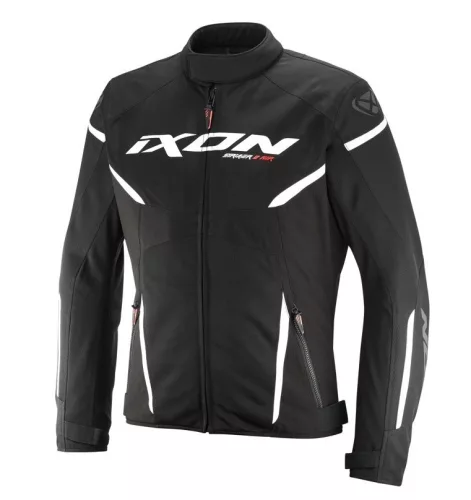 Geaca barbati Racing/Roadster Ixon vara Striker 2 AIR WP MS negru/alb