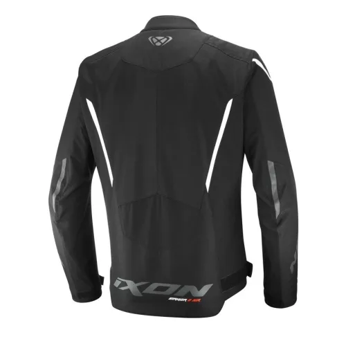 Geaca barbati Racing/Roadster Ixon vara Striker 2 AIR WP MS negru/alb