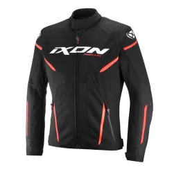   Geaca barbati Racing/Roadster Ixon vara Striker 2 AIR WP MS negru/alb/rosu