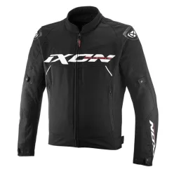 Geaca barbati Racing/Roadster Ixon Meteor 31 MS negru/alb
