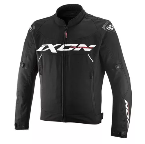 Geaca barbati Racing/Roadster Ixon Meteor 31 MS negru/alb