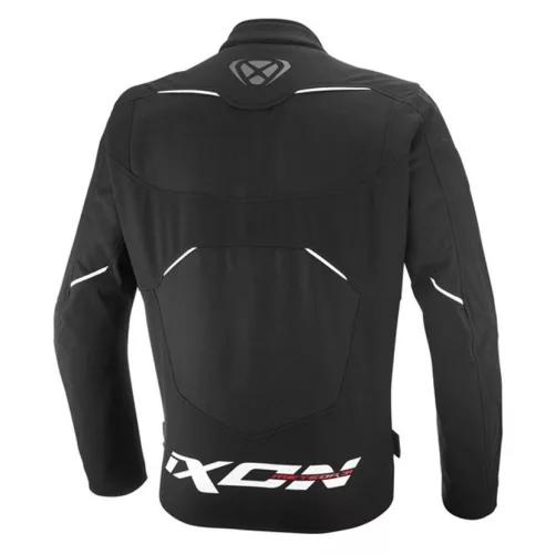 Geaca barbati Racing/Roadster Ixon Meteor 31 MS negru/alb