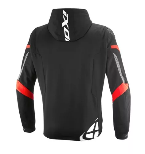 Geaca barbati Racing/Roadster Ixon vara Pulsion Air MS negru/alb/rosu