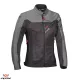 Geaca dama Racing/Roadster Ixon vara Orion LS antracit/gri/rosu