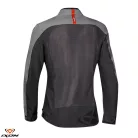Geaca dama Racing/Roadster Ixon vara Orion LS antracit/gri/rosu