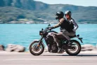 Geaca dama Racing/Roadster Ixon vara Orion LS antracit/gri/rosu