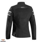 Geaca dama Racing/Roadster Ixon Ilana Evo LS negru/alb