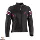Geaca dama Racing/Roadster Ixon Ilana LS negru/fuchsia