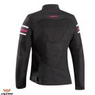 Geaca dama Racing/Roadster Ixon Ilana LS negru/fuchsia