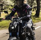 Geaca dama Racing/Roadster Ixon Ilana LS negru/fuchsia