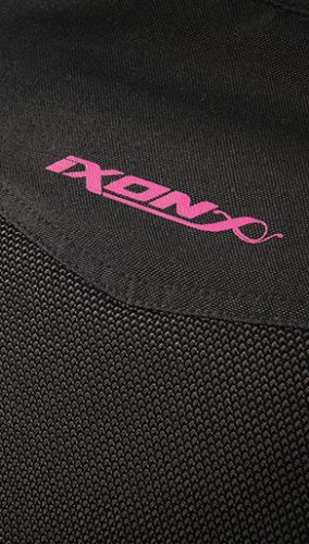 Geaca dama Racing/Roadster Ixon Ilana LS negru/fuchsia