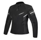Geaca dama Racing/Roadster Ixon Ilana Evo LS negru/antracit/argintiu