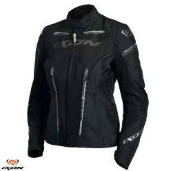   Geaca dama Racing/Roadster Ixon vara Striker AIR WPL LS negru