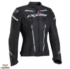 Geaca dama Racing/Roadster Ixon vara Striker AIR WPL LS negru/alb