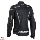 Geaca dama Racing/Roadster Ixon vara Striker AIR WPL LS negru/alb