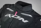 Geaca dama Racing/Roadster Ixon vara Striker AIR WPL LS negru/alb