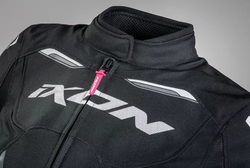 Geaca dama Racing/Roadster Ixon vara Striker AIR WPL LS negru/alb