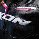 Geaca dama Racing/Roadster Ixon vara Striker AIR WPL LS negru/fuchsia