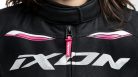 Geaca dama Racing/Roadster Ixon vara Striker AIR WPL LS negru/fuchsia