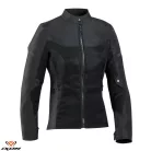 Geaca dama Racing/Roadster Ixon vara Fresh LS negru