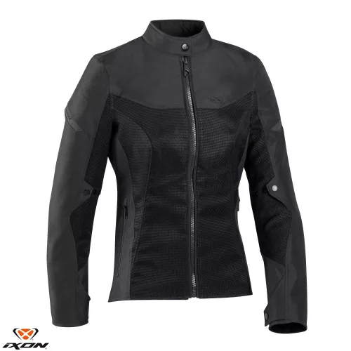Geaca dama Racing/Roadster Ixon vara Fresh LS negru