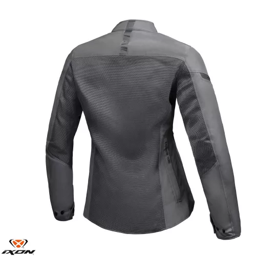 Geaca dama Racing/Roadster Ixon vara Fresh LS gri