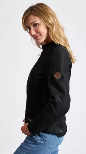 Geaca dama Urban/Heritage Ixon vara Cornet WP LS negru/maro
