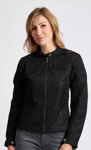 Geaca dama Urban/Heritage Ixon vara Ozcan LS negru