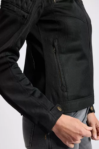 Geaca dama Urban/Heritage Ixon vara Ozcan LS negru
