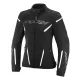 Geaca dama Racing/Roadster Ixon vara Striker 2 AIR WP LS negru/alb