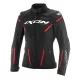 Geaca dama Racing/Roadster Ixon vara Striker 2 AIR WP LS negru/rosu