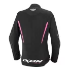 Geaca dama Racing/Roadster Ixon vara Striker 2 AIR WP LS negru/roz