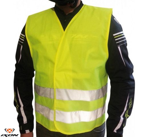 Vesta reflectorizanta universala Ixon Gilet Safer Mix galben fluor (marime universala)