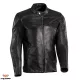 Geaca barbati piele Urban/Heritage Ixon Cranky MS negru