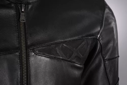Geaca barbati piele Urban/Heritage Ixon Cranky MS negru