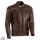 Geaca barbati piele Urban/Heritage Ixon Cranky MS maro