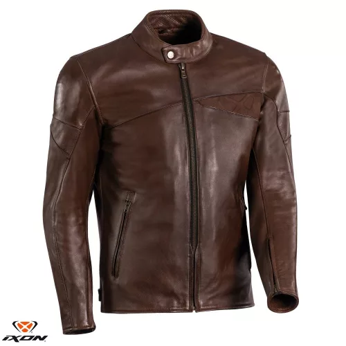 Geaca barbati piele Urban/Heritage Ixon Cranky MS maro
