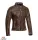 Geaca dama piele Urban/Heritage Ixon vara Crank Air LS maro